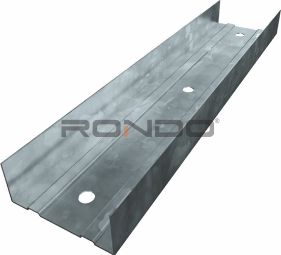 498 Deflection Head Track 76mm X 50mm DUPLEX Rondo